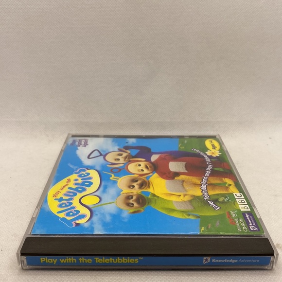 Play With The Teletubbies Cd-Rom Tv Show Children’s Vintage Computer Game 1998 - Picture 2 of 10